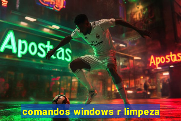 comandos windows r limpeza